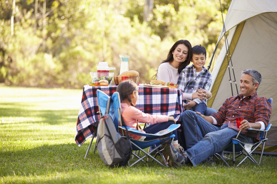 famille au camping l'Oasis du Verdon